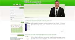 Desktop Screenshot of elshanhajizadeh.com
